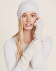 CozyChic Lite® Fingerless Gloves - Stone