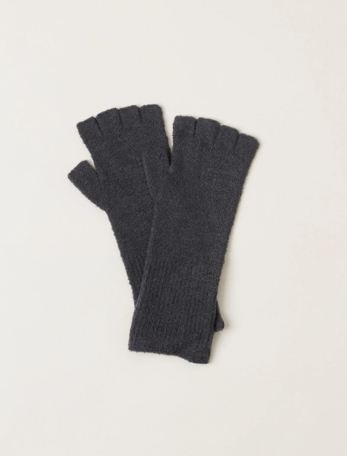 CozyChic Lite® Fingerless Gloves -Carbon