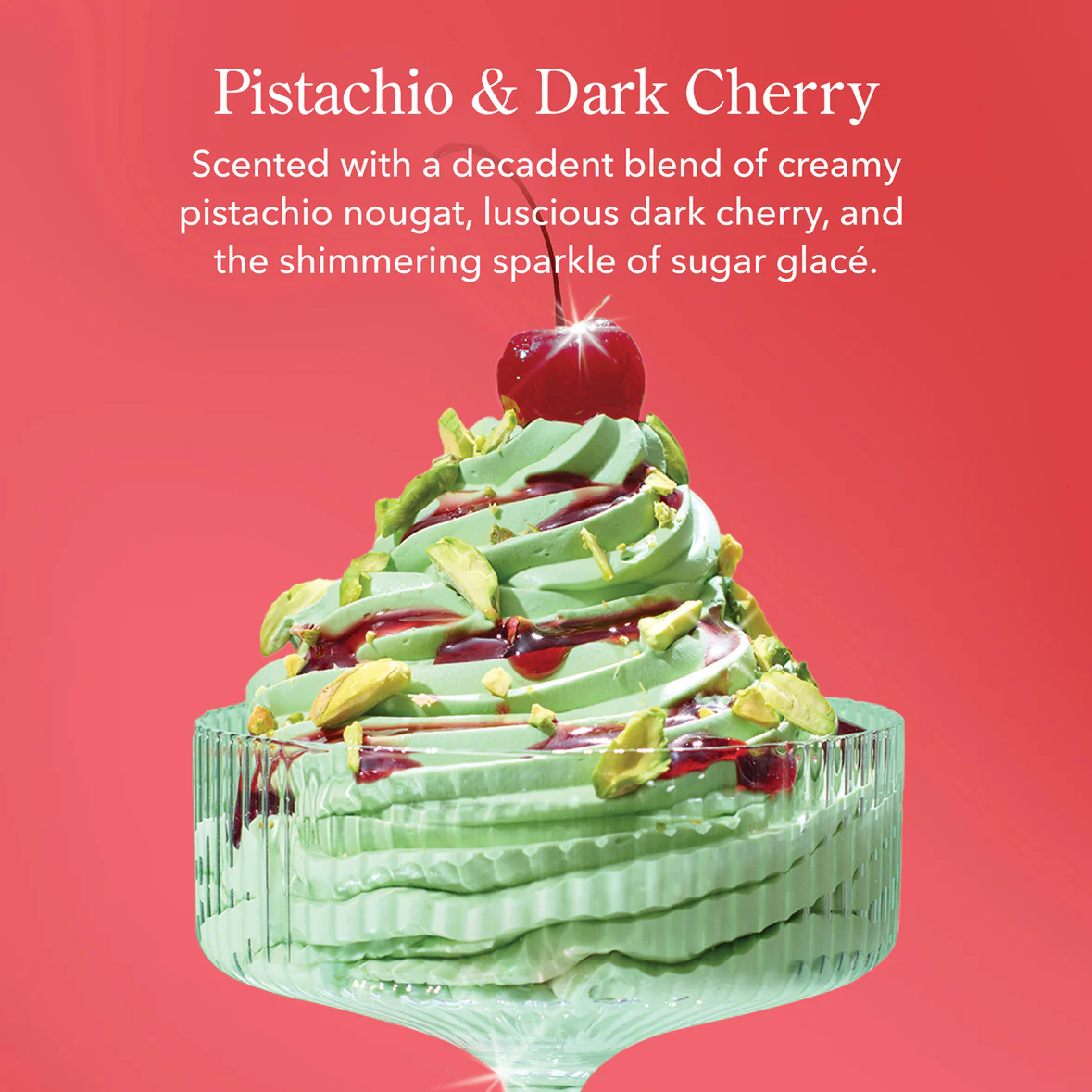 Pistachio & Dark Cherry