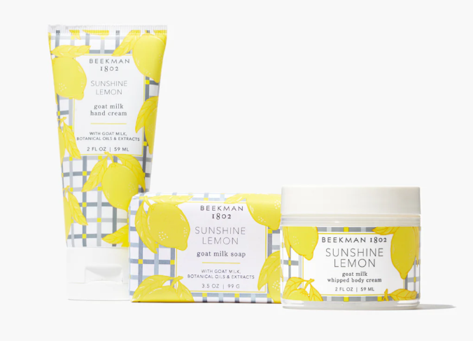 Sunshine Lemon 3 PC Gift Set