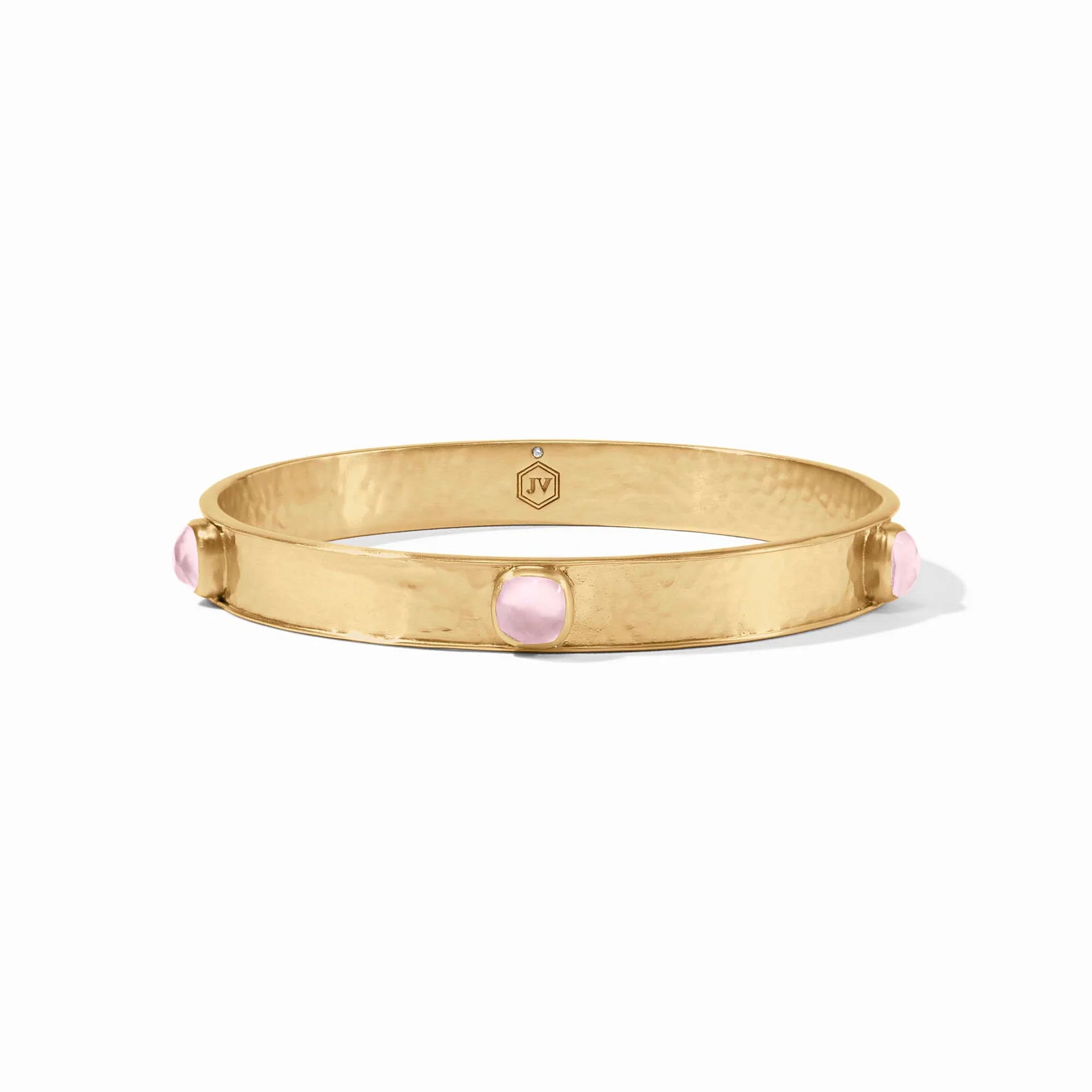 Catalina Stone Bangle - Iridescent Rose