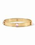 Catalina Stone Bangle - Iridescent Rose