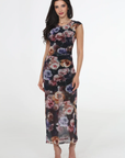 Floral Mesh Dress