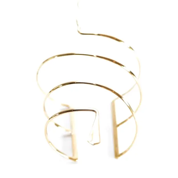 Brass Serpent Arm Cuff