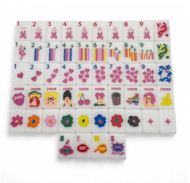 Pop Divas Tiles - Bright White