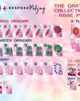 Grateful Dead Tiles - Rose Pink Pearl