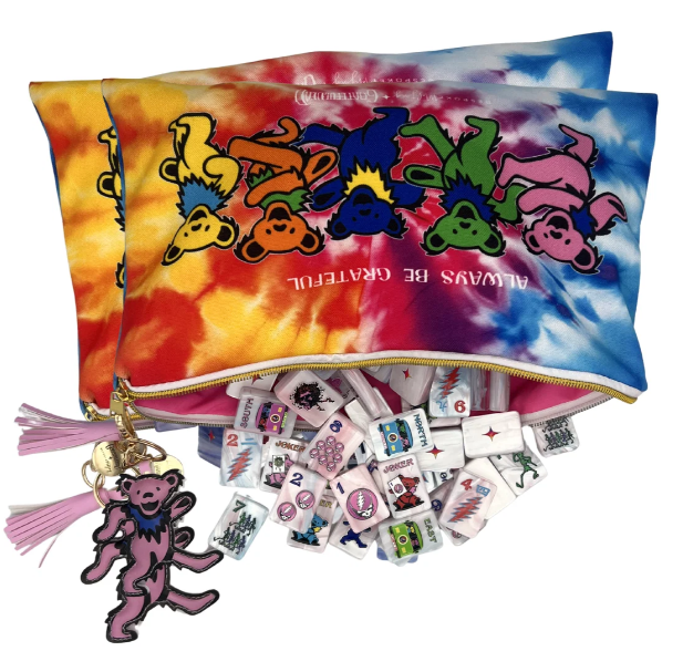 Grateful Dead Tiles - Rose Pink Pearl