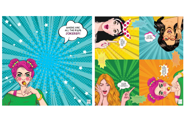 Double Sided Mat - Doube Fun/Girl Talk