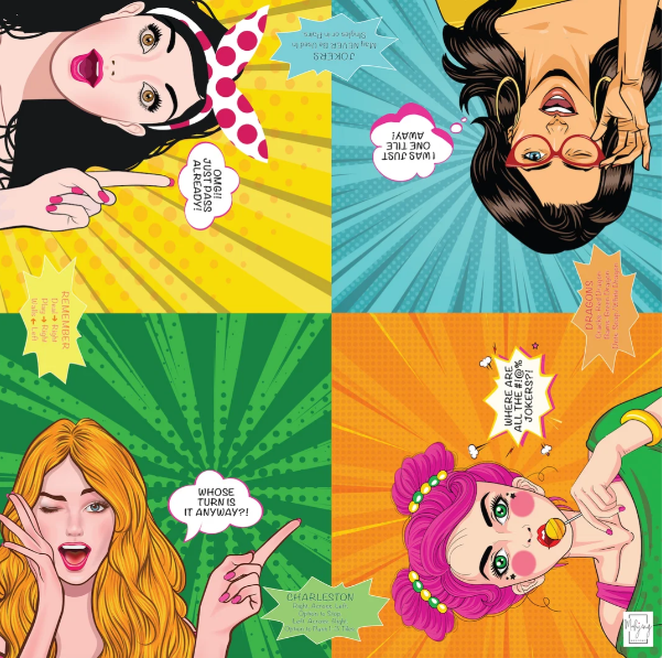 Double Sided Mat - Doube Fun/Girl Talk