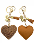Heart Charm - Bronze
