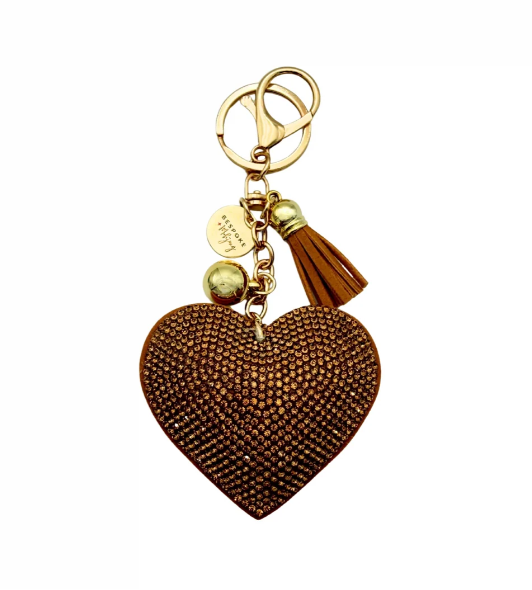 Heart Charm - Bronze