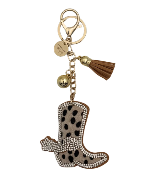 Leopard Cowboy Boot Charm