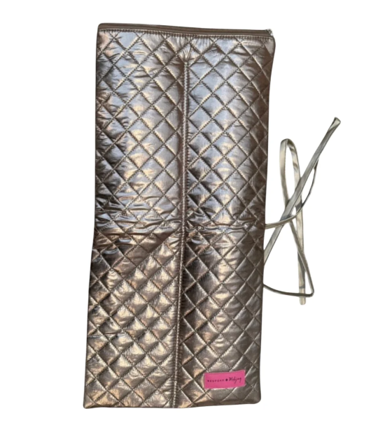 Quilted Rack Bag - Brushed Gold