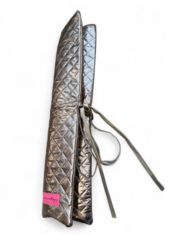 Quilted Rack Bag - Brushed Gold
