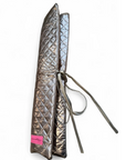 Quilted Rack Bag - Brushed Gold