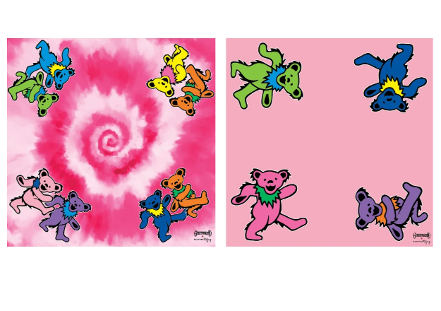 Grateful Dead Double Sided Mat - Bears