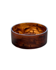 Brown Resin Salad Bowl Small