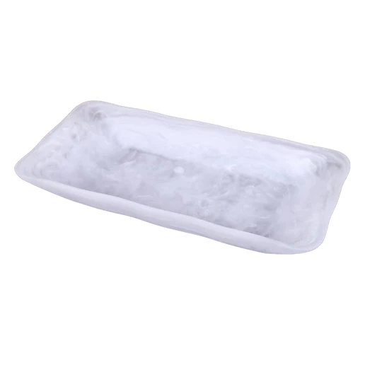 White Resin Tray