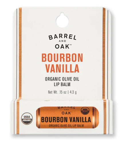 Organic Olive Oil Lip Ba Bourbon Vanilla