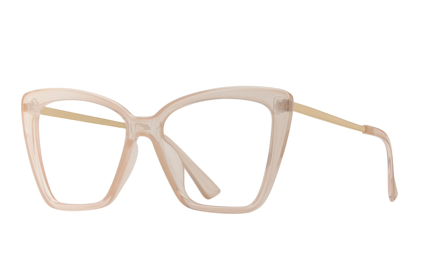 Sydnie Blue Light Glasses - Beige