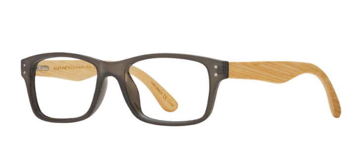Fremont Blue Light Glasses - Grey/Bamboo