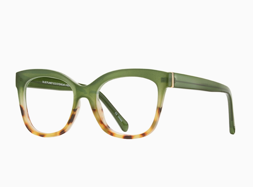 Morgan Blue Light - Green/Brown Tort