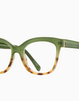 Morgan Blue Light - Green/Brown Tort
