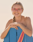 Anza Blue Light Glasses - Hot Pink