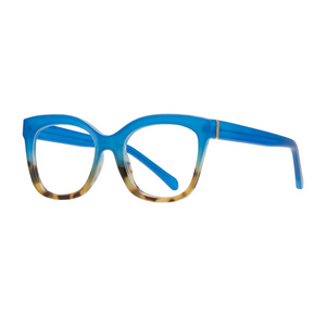 Morgan Blue Light Glasses - Blue/Brown