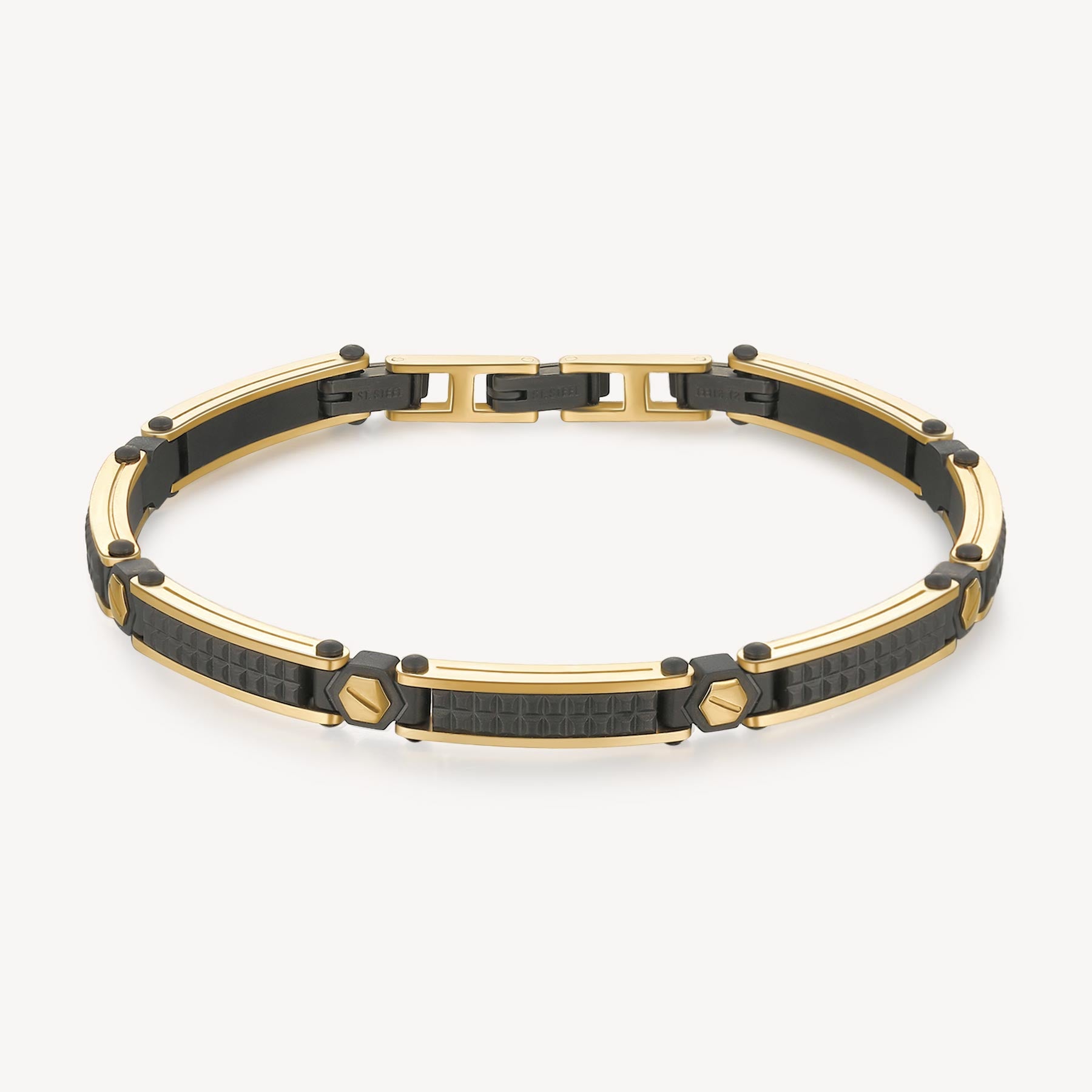 Backliner Gunmetal Screw Bracelet