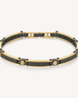 Backliner Gunmetal Screw Bracelet
