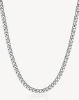 Mens Long Chain Link Necklace