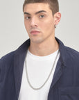 Mens Long Chain Link Necklace