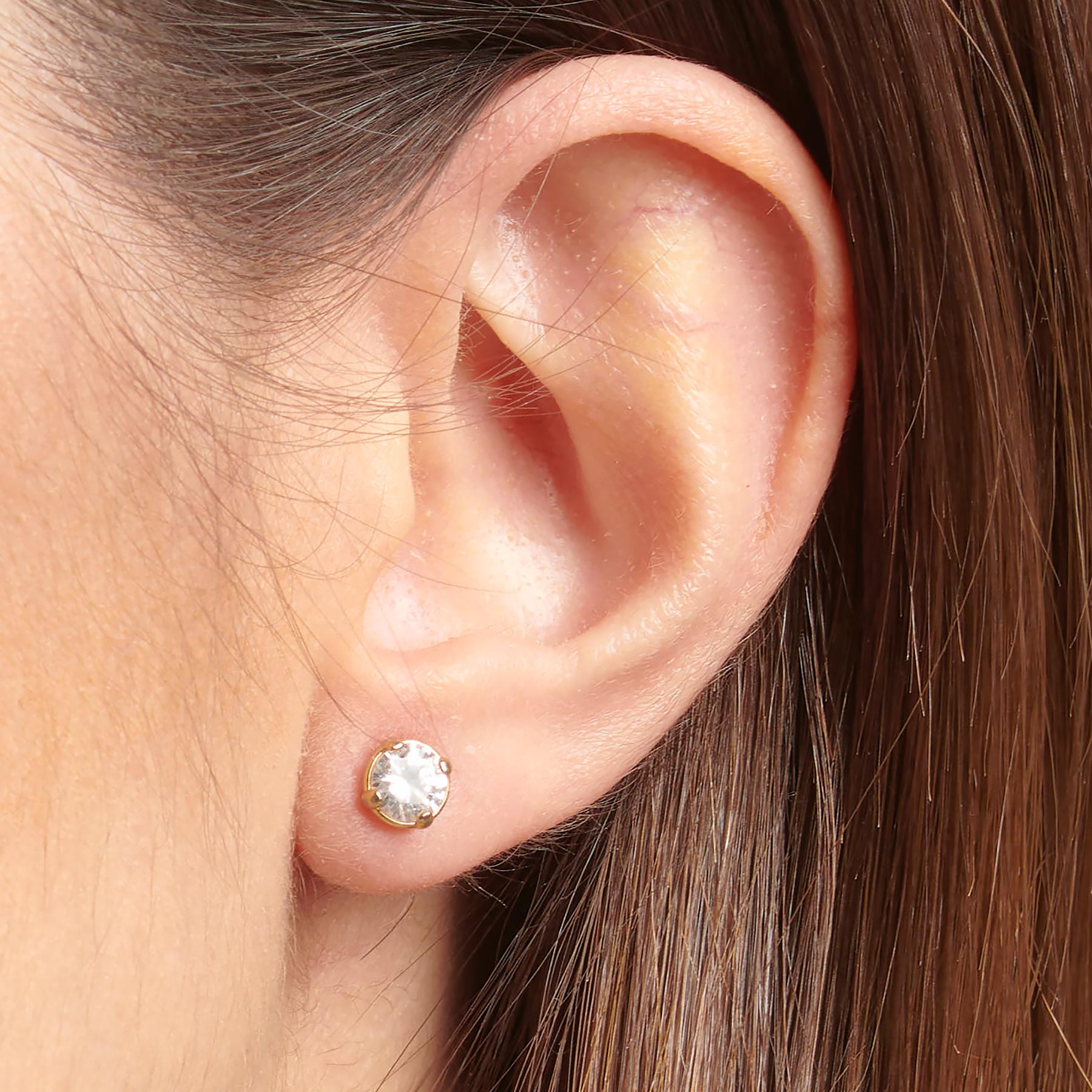 Desideri CZ Studs - Gold