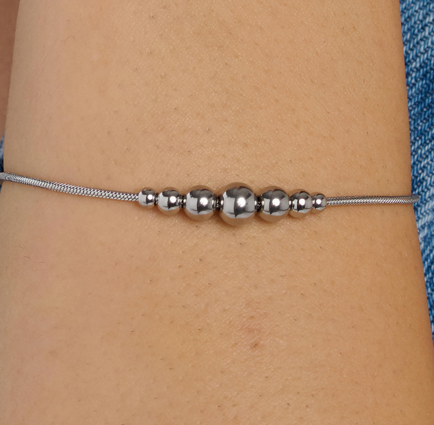 Stainless Steel Ball Chain Bracelet