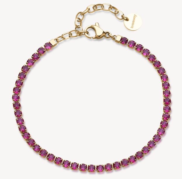 Ruby CZ Bracelet