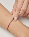 Ruby CZ Bracelet