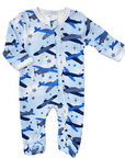 Toy Plane Zipper Footie 18M