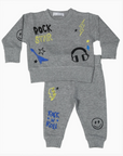 Rock Doodles French Terry Set 3M