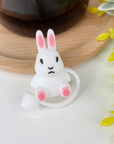 Straw Toppers Bunny