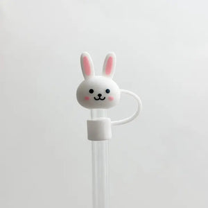 Straw Toppers Bunny
