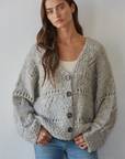 Aven Crochet Cardigan Sweater