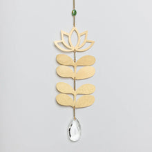 Load image into Gallery viewer, Suncatcher Lotus/African Turq