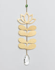 Suncatcher Lotus/African Turq