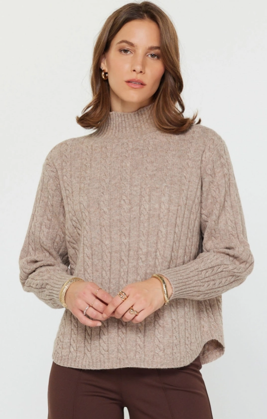 Mock Neck Sweater