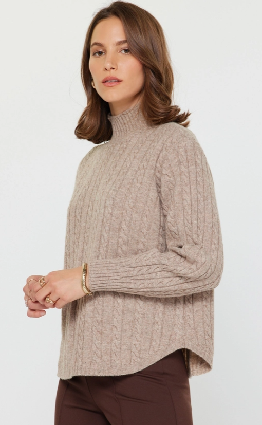 Mock Neck Sweater