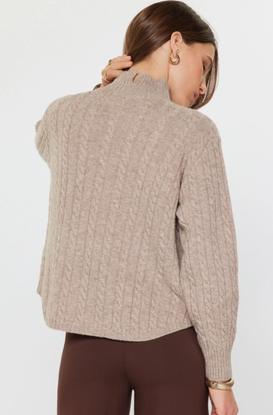 Mock Neck Sweater
