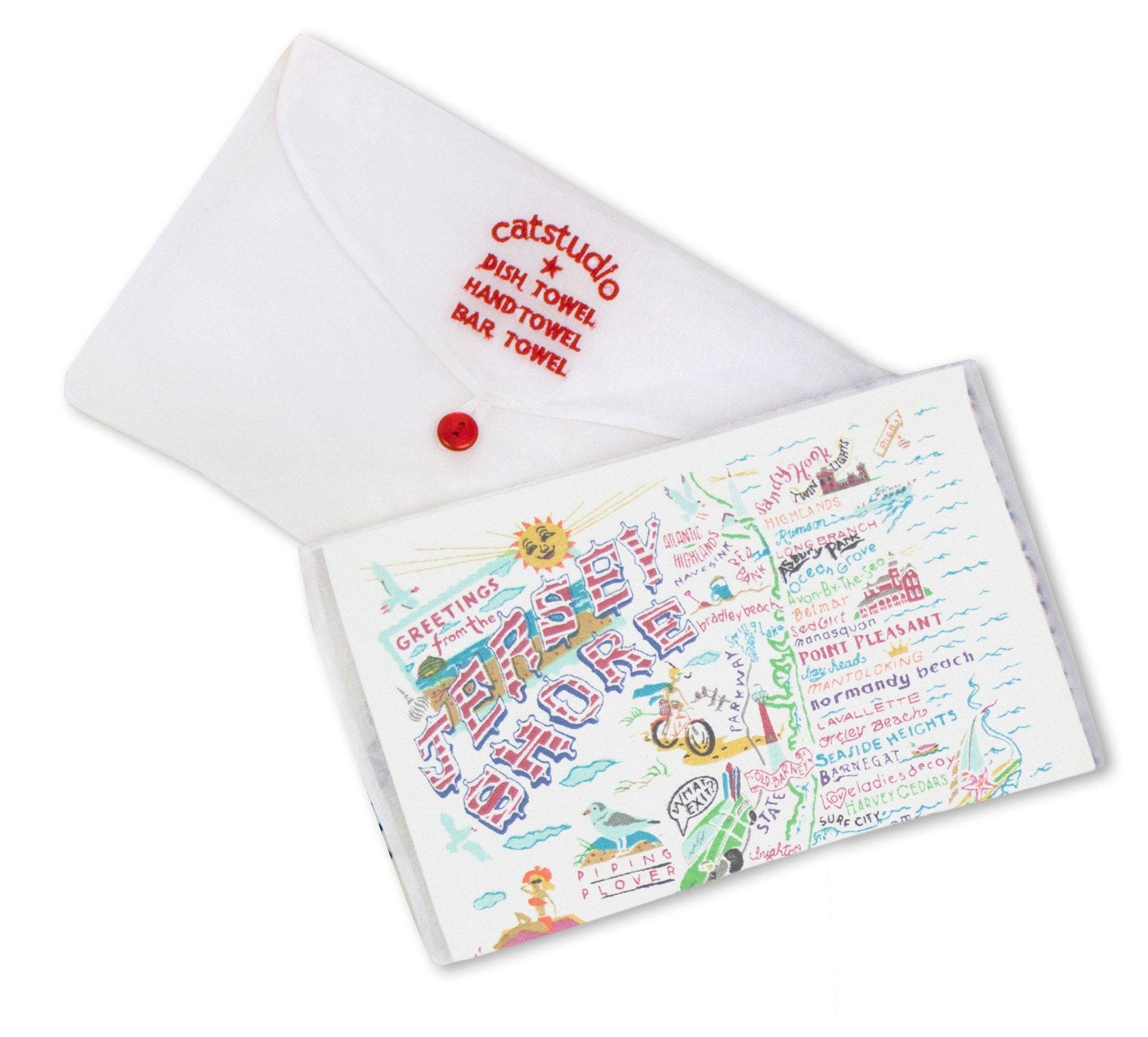 Jersey Shore Dish Towel
