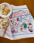 North Pole City Dish Towel