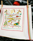 Night Before Christmas Dish Towel